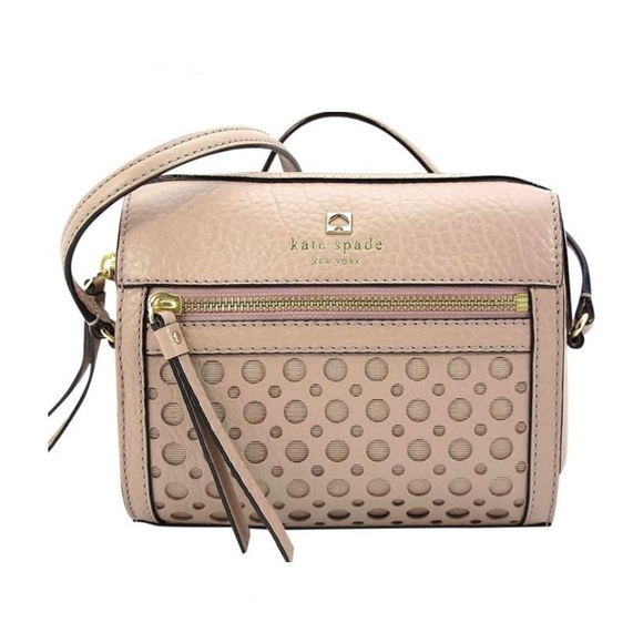 kate spade Handbags - ✨HP✨ Kate Spade Perri Lane Bubbles Perforated Leather Crossbody Bag